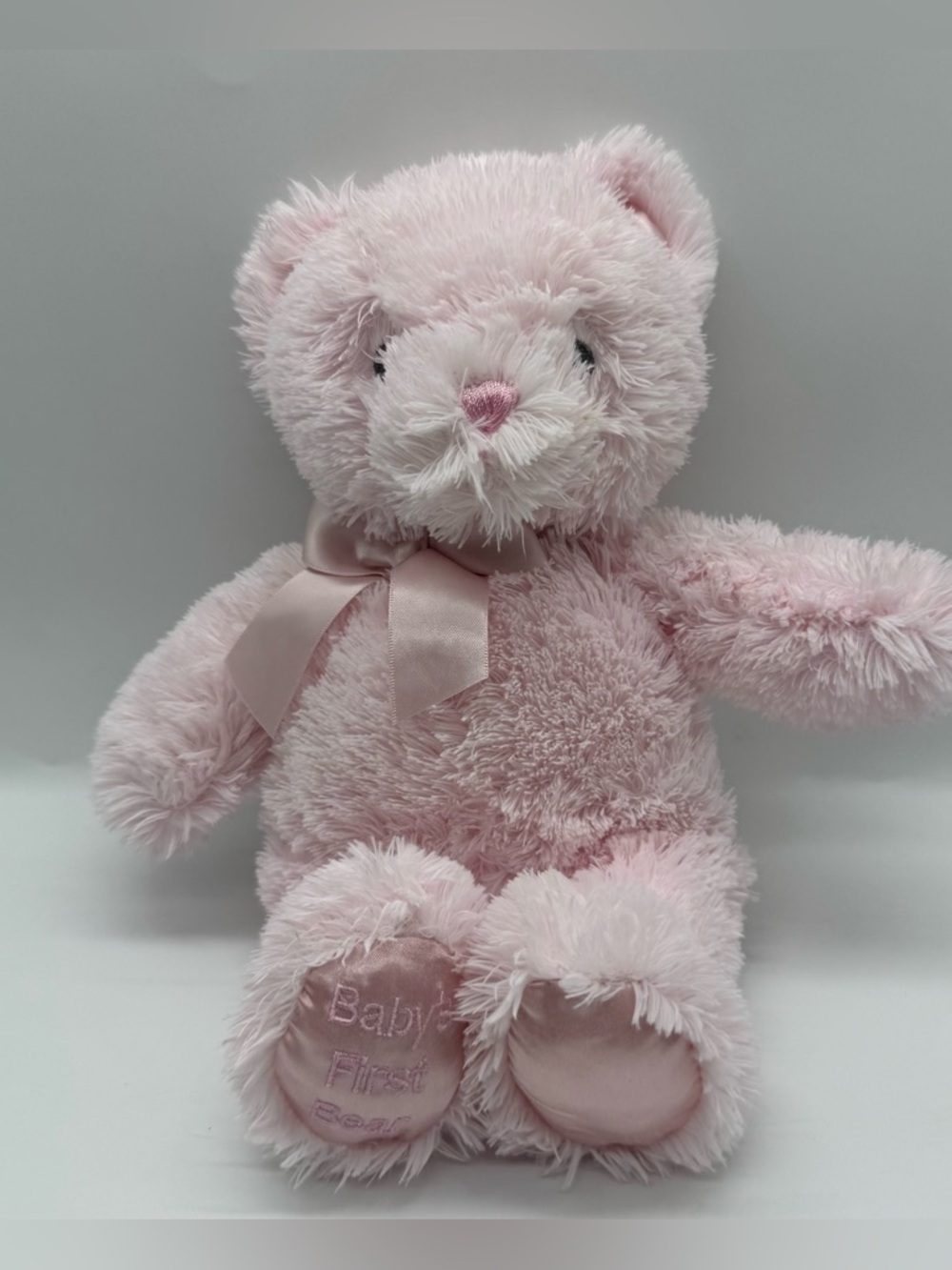 Bearington Baby Collection Pink Baby’s First Bear